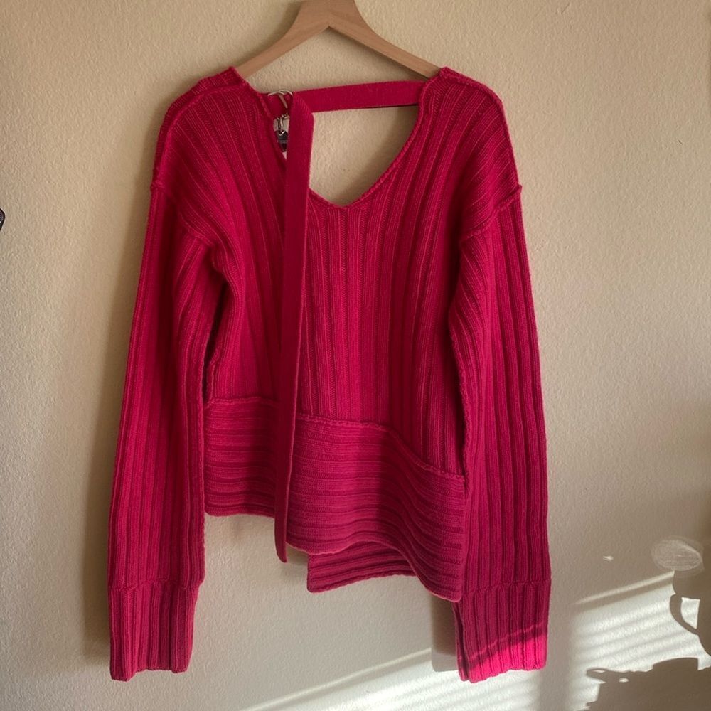 Diesel Fuchsia Knit Top